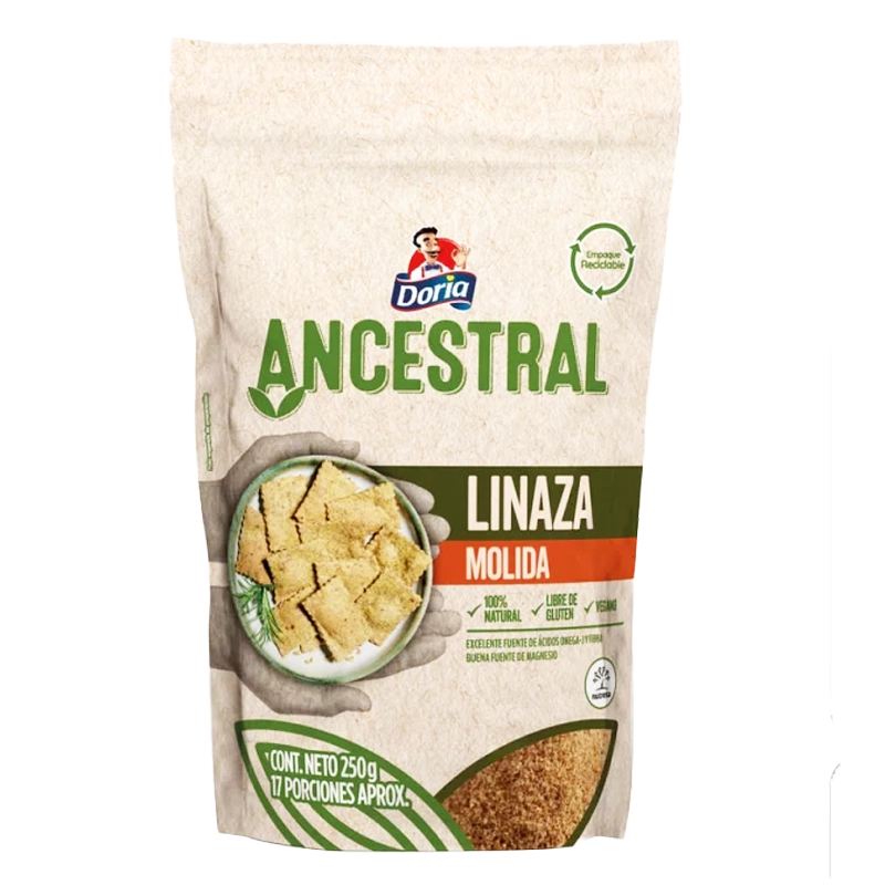 LINAZA DORIA MOLIDA X 250 GR